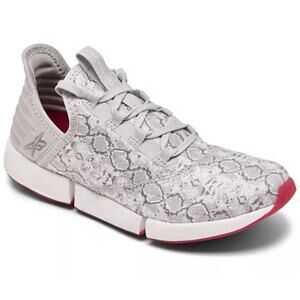 Reebok Women's Dailyfit DMX Walking Snakeskin Print Gray Sneaker Shoes Size 7.5